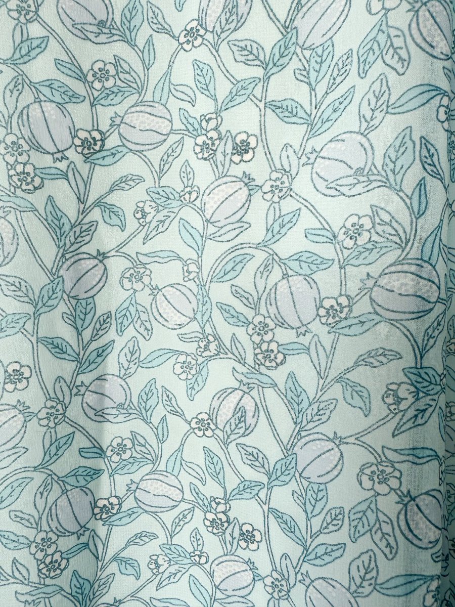TVF for DVF Blue Floral Slip Dress - Imagen 6