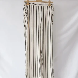 Polo Ralph Lauren Satin Striped Straight Leg Trousers