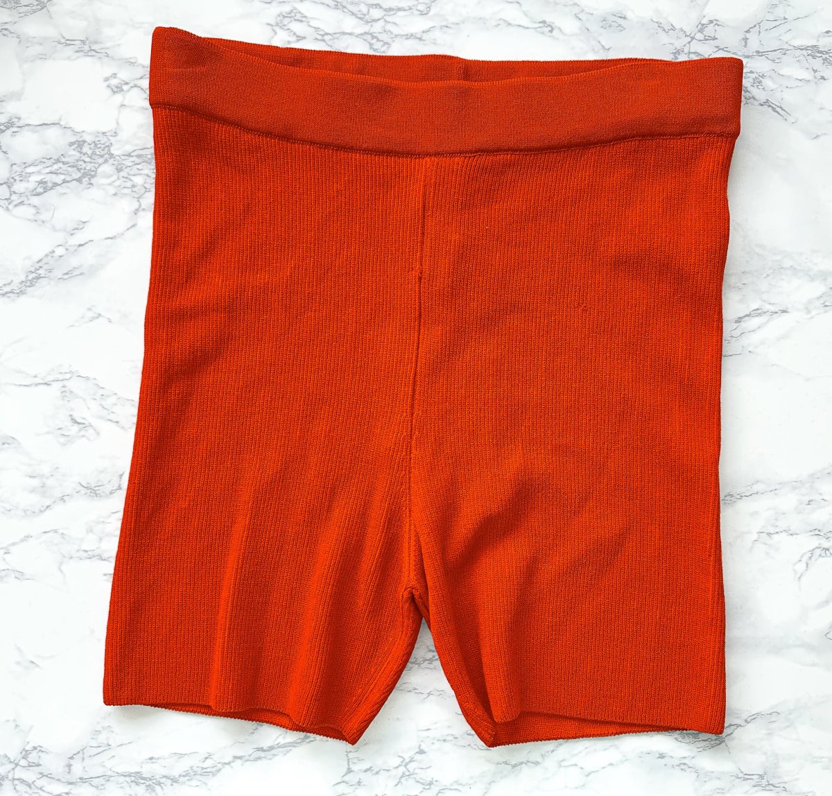 Jacquemus Le Short Arancia Red Biker Shorts - Imagen 5