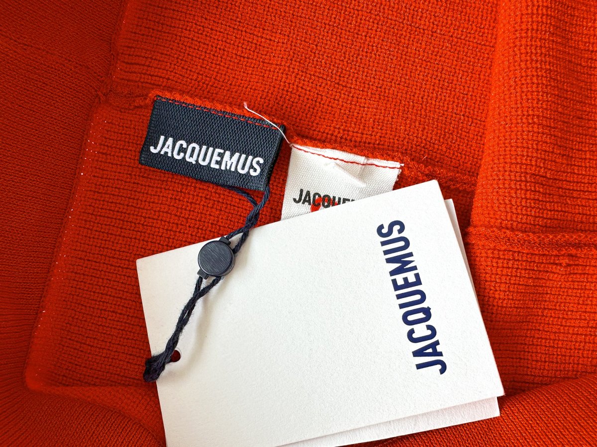 Jacquemus Le Short Arancia Red Biker Shorts - Imagen 7