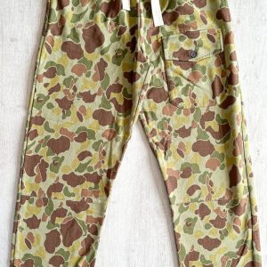 Nigel Cabourn Drawstring Sweatpants Jogging Bottoms Military Camouflage