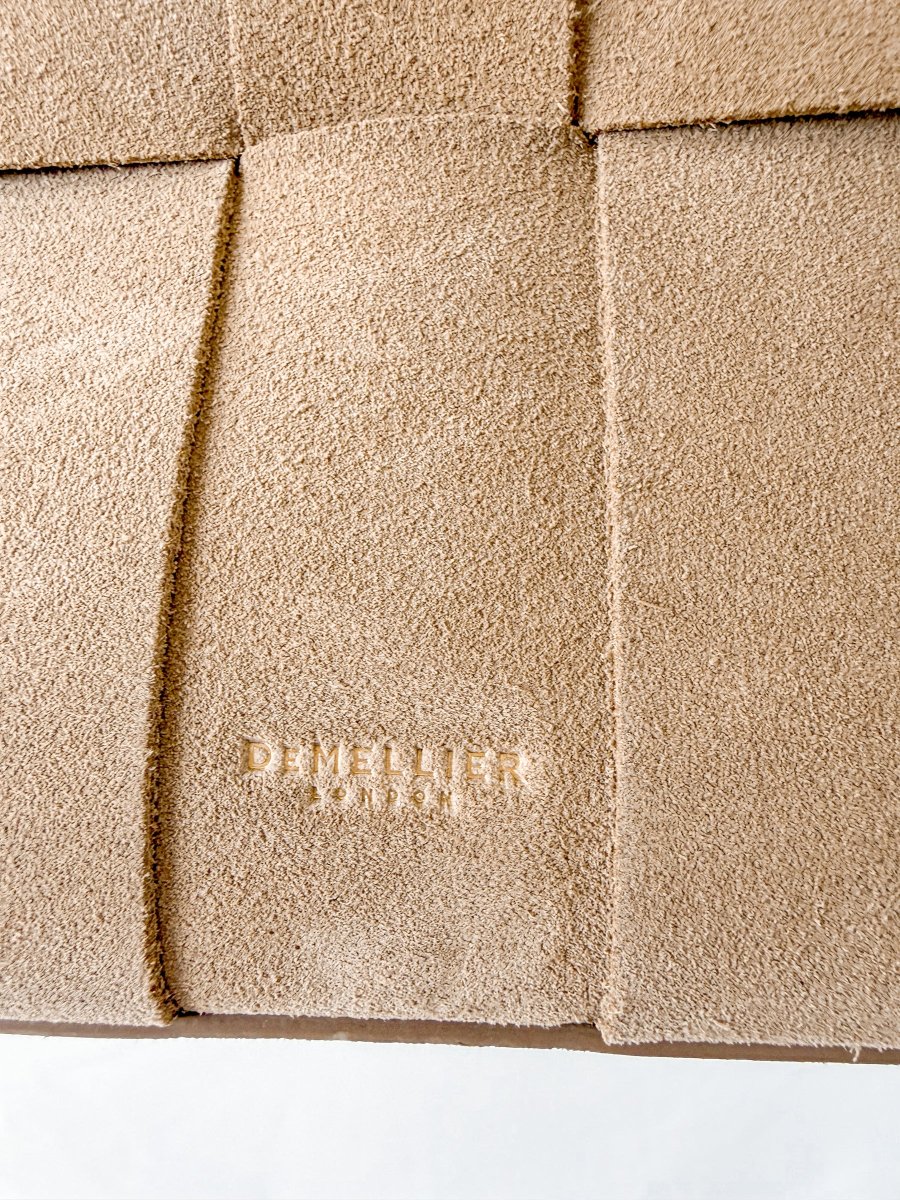 Demellier The Florence Suede Woven Large Tote Bag - Imagen 5