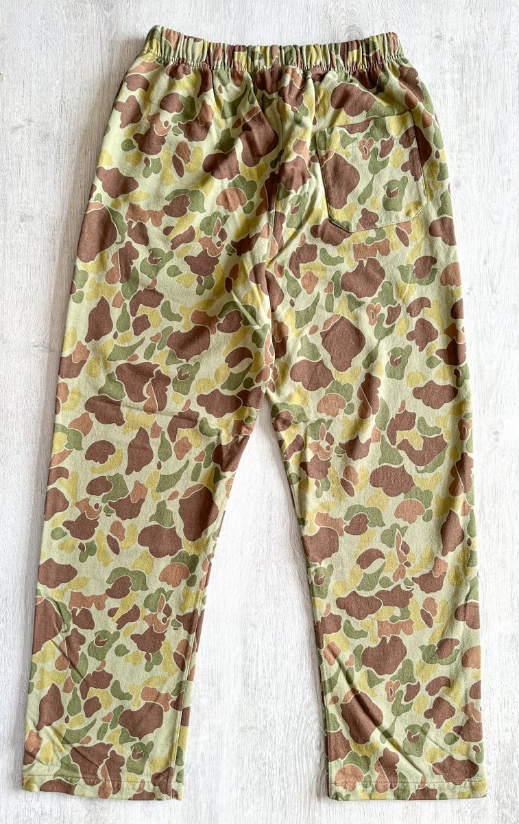 Nigel Cabourn Drawstring Sweatpants Jogging Bottoms Military Camouflage - Imagen 3