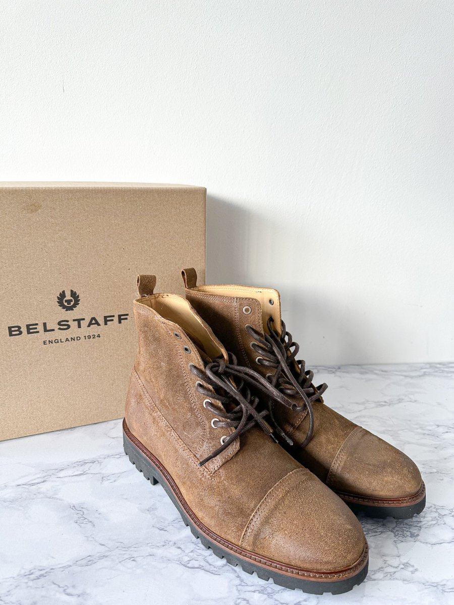 Belstaff Alperton Full-Grain Leather Boots - Imagen 2