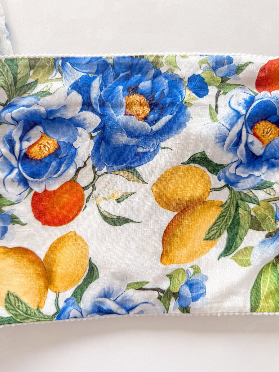 Borgo de Nor Didi Lemon Floral Printed Cropped Top - Imagen 6