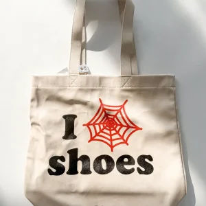 Charlotte Olympia I Heart Shoes Leather Tote Bag