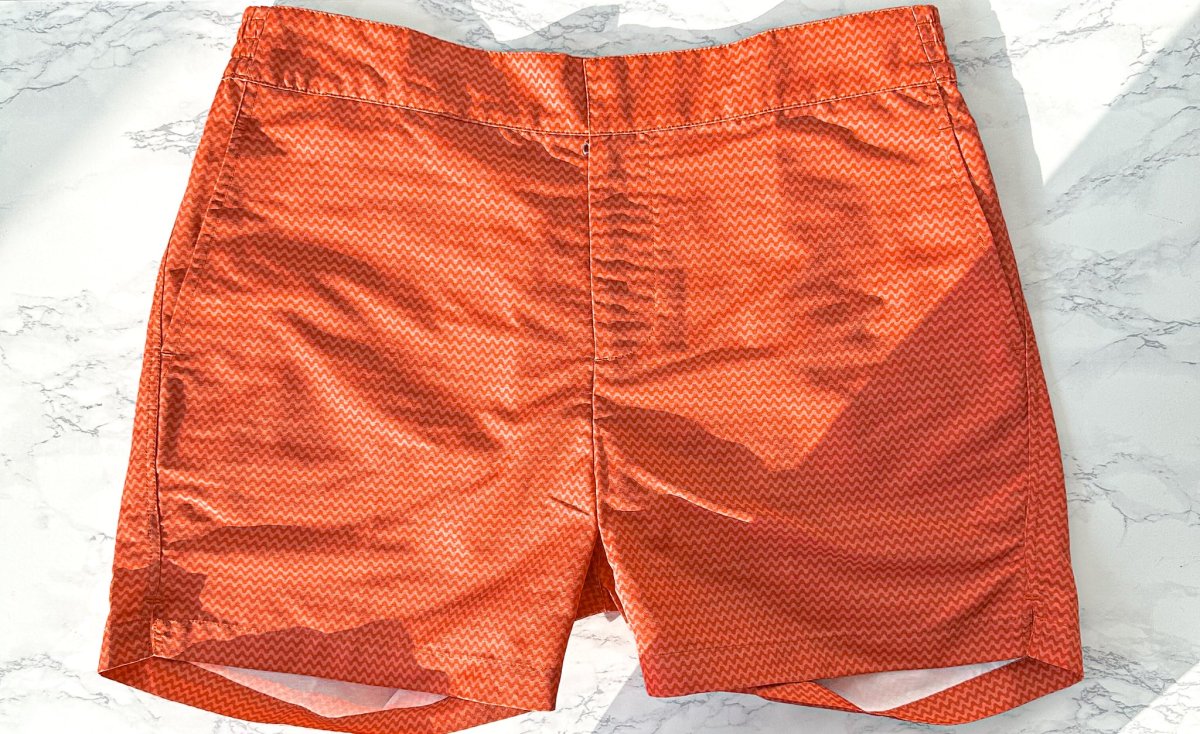 Frescobal Carioca Classic Underwater Copacabana Terracota Swim Shorts - Imagen 2