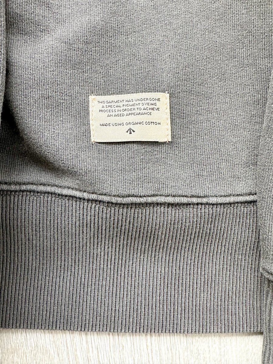 Nigel Cabourn Black Embroidered Arrow Zip Hoodie Jacket - Imagen 5