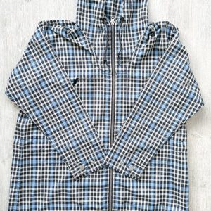 Nigel Cabourn Smock Jacket Blue Checked Blue
