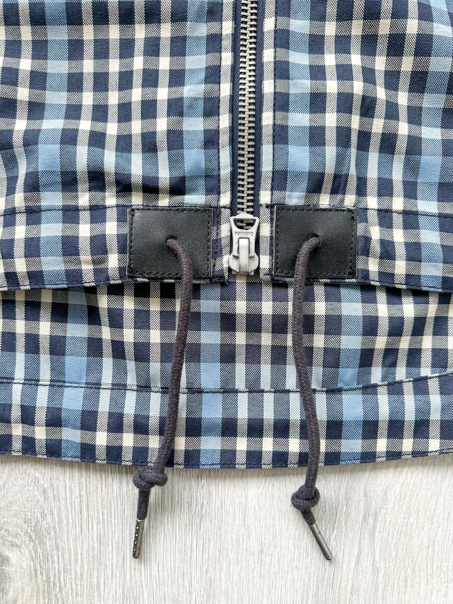 Nigel Cabourn Smock Jacket Blue Checked Blue - Imagen 4