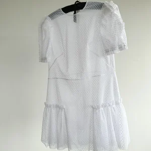 The Vampire's Wife The Fairy Goddess White Embellished Tulle Mini Dress