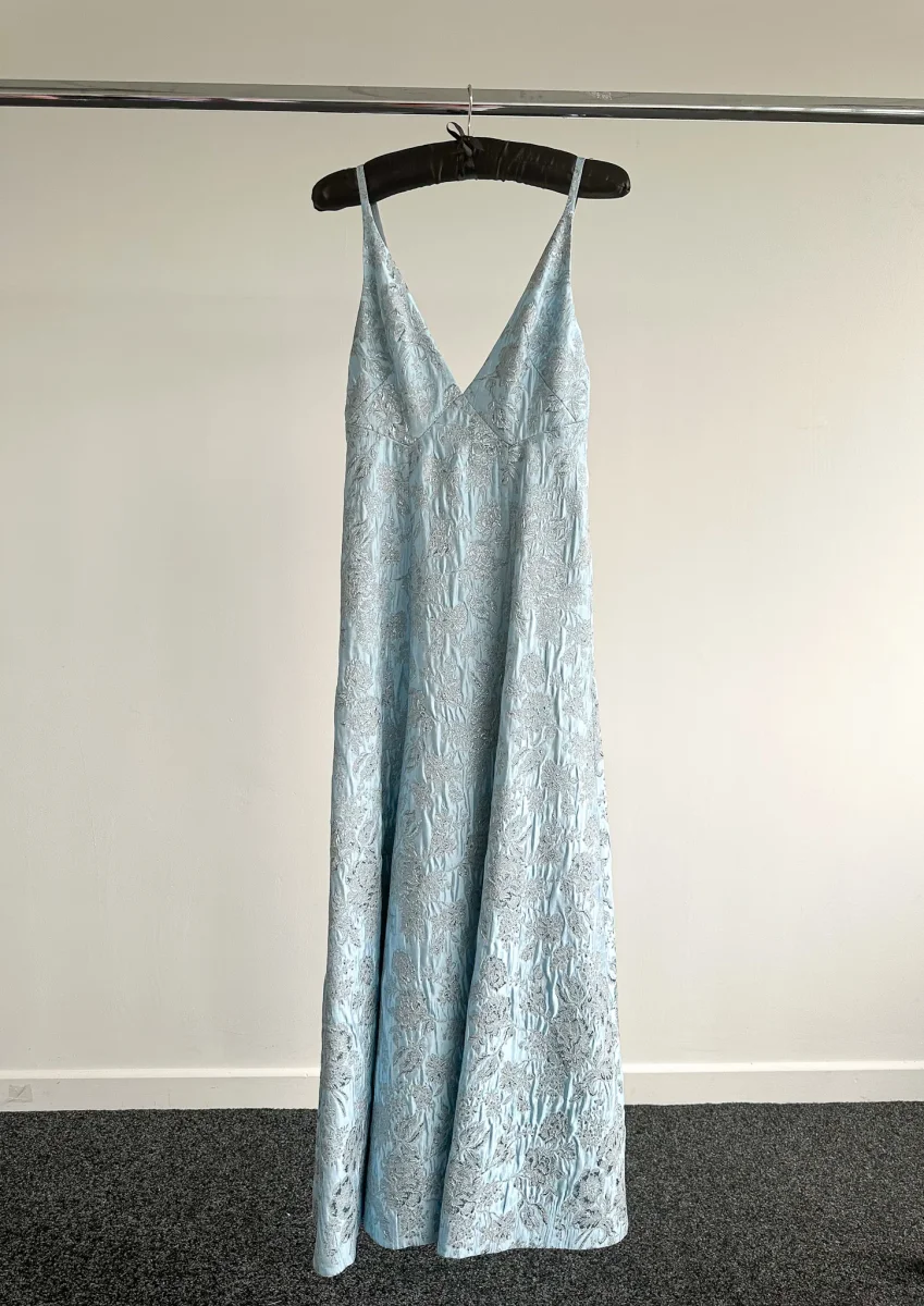 The Vampire's Wife Blue Glinda Floral Brocade - Imagen 3