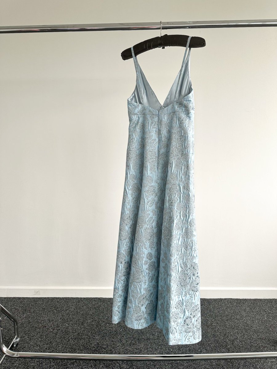 The Vampire's Wife Blue Glinda Floral Brocade - Imagen 4