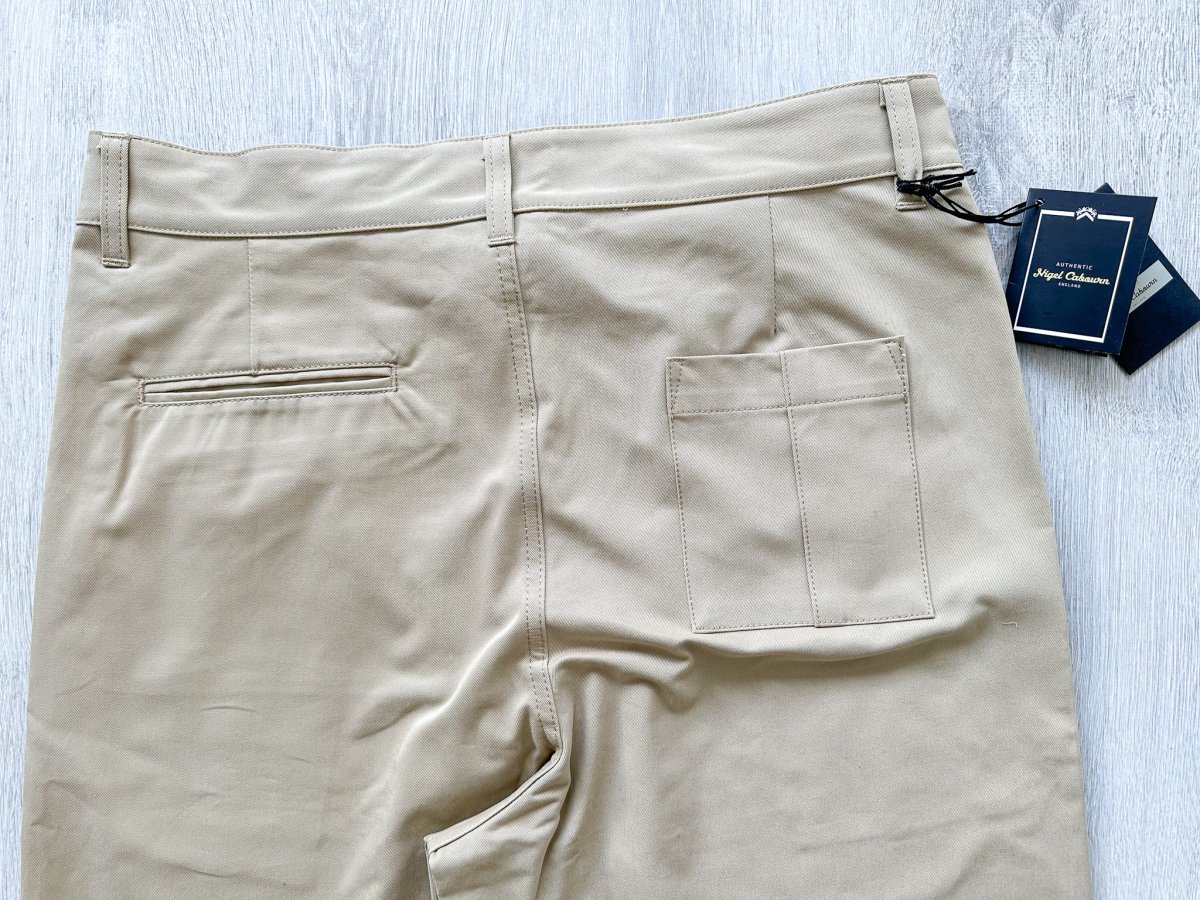 Nigel Cabourn Chino Beige P-2 Slim Tapered Pants Trousers - Imagen 9