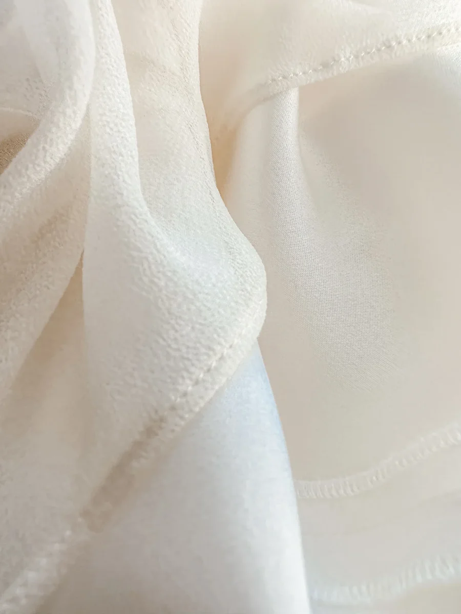 Julie De Libran Bridal White Puff Sleeve Wedding Dress - Imagen 8