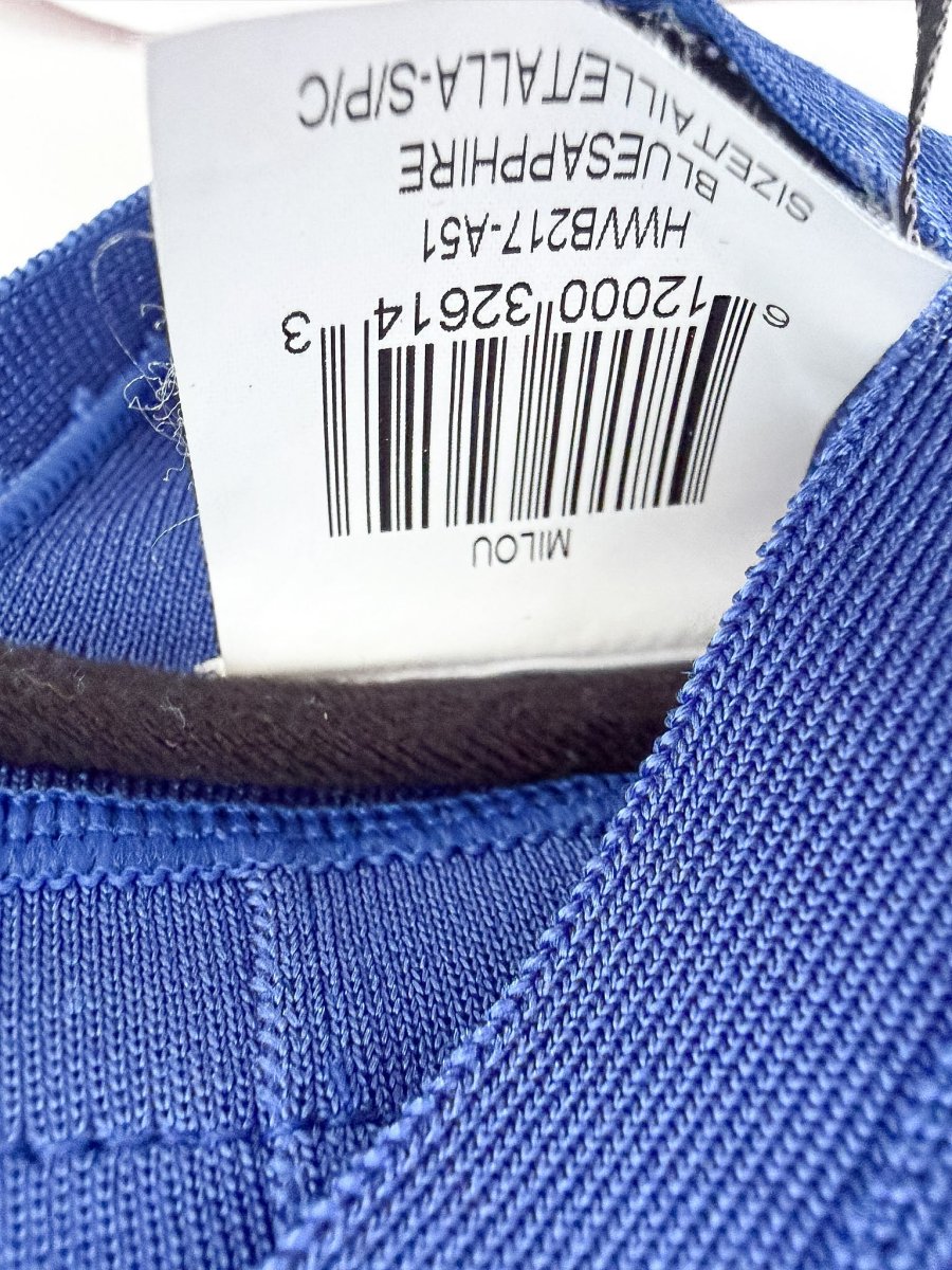 Herve Leger Milou Bikini Top Blue - Imagen 9