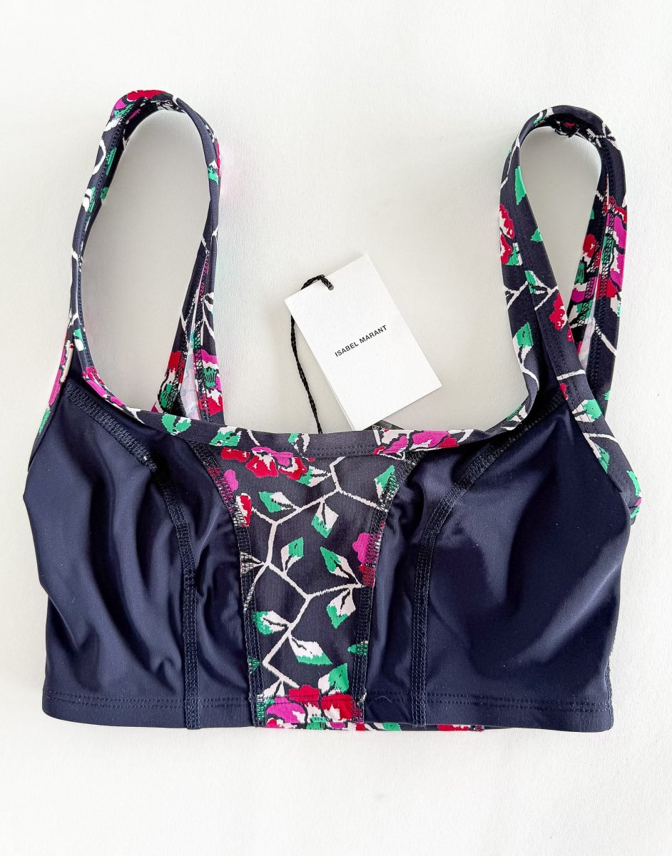 Isabel Marant Full Coverage Tankini Bikini Top - Imagen 8