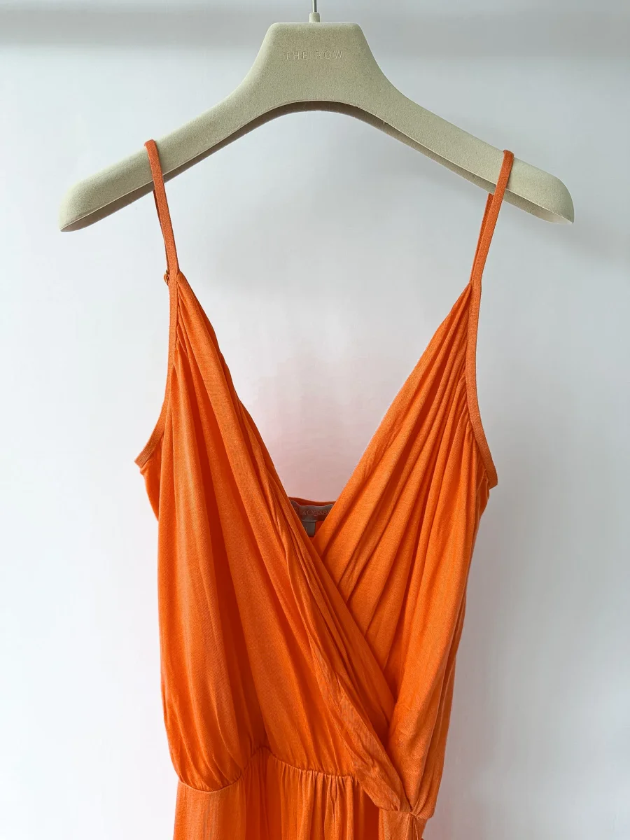 Melissa Odabash Zoe Orange Beach Summer Maxi Dress - Imagen 6
