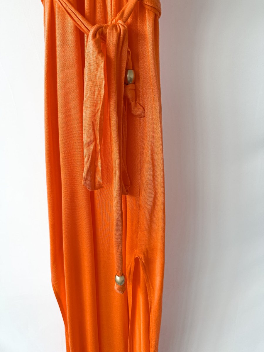 Melissa Odabash Zoe Orange Beach Summer Maxi Dress - Imagen 8