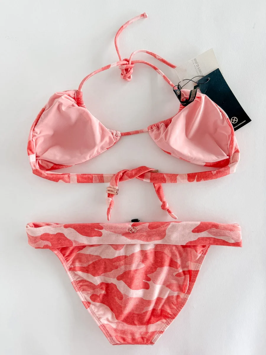Vix Paula Hermanny Bikini Set Blush Pink Camo - Imagen 5