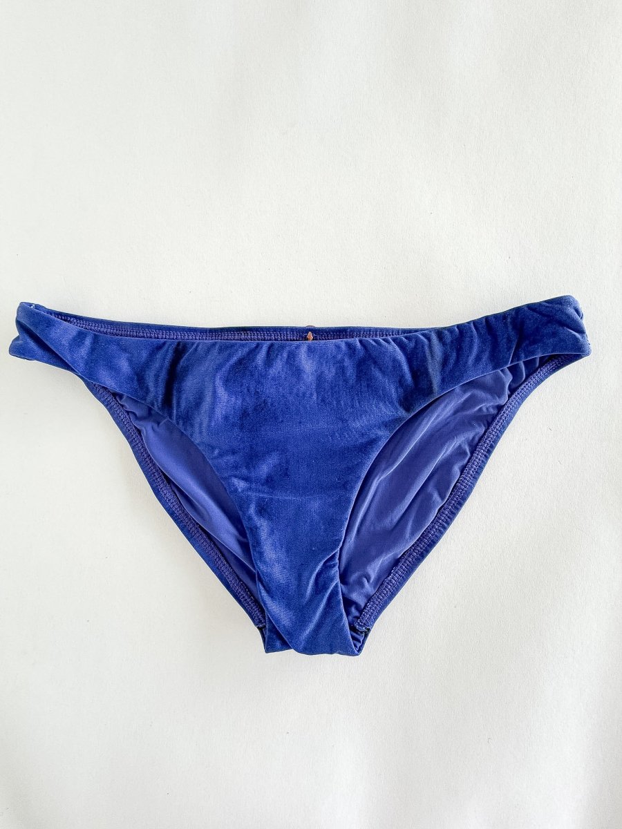 Vix Paula Hermanny Bikini Blue Crop Top Set - Imagen 4