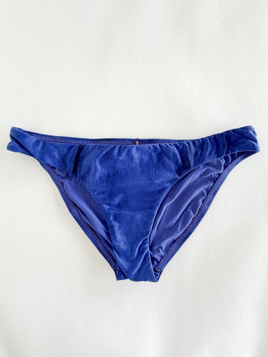 Vix Paula Hermanny Bikini Blue Crop Top Set - Imagen 5