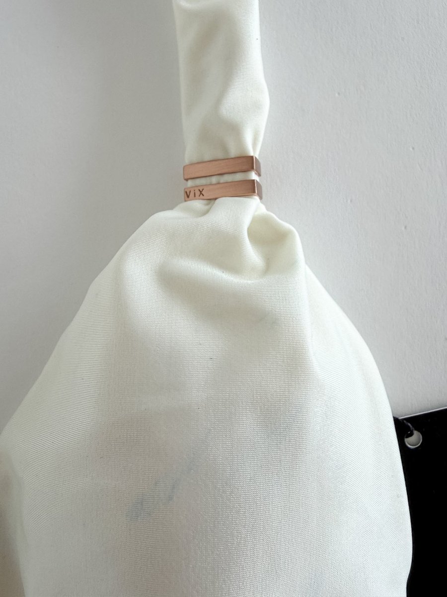 Vix Paula Hermanny Milk White Bikini Top DAMAGED - Imagen 3