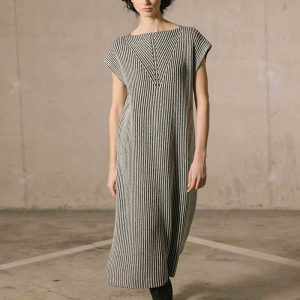 Vestido midi de punto