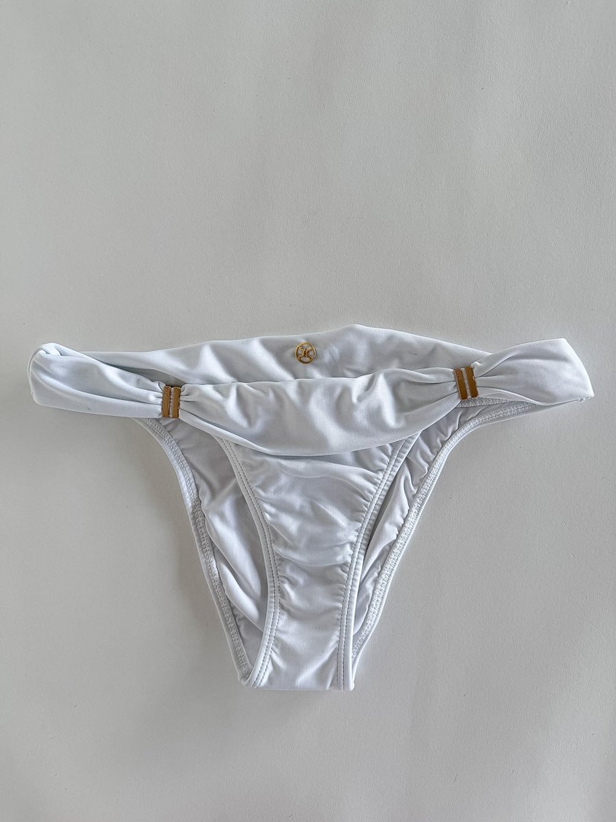 Vix Paula Hermanny Bia Tube Bottom White Bikini Bottom - Imagen 2