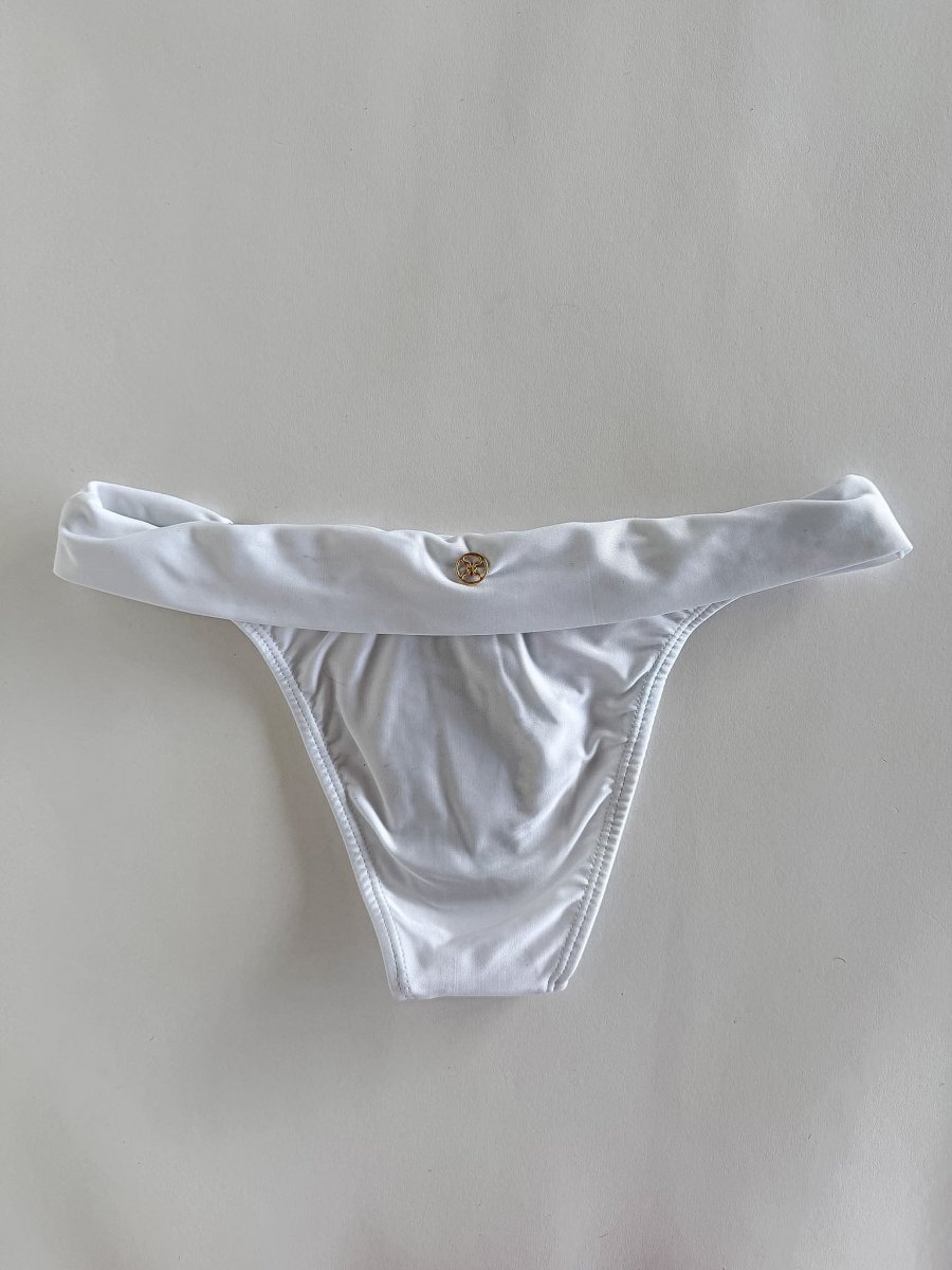 Vix Paula Hermanny Bia Tube Bottom White Bikini Bottom - Imagen 5
