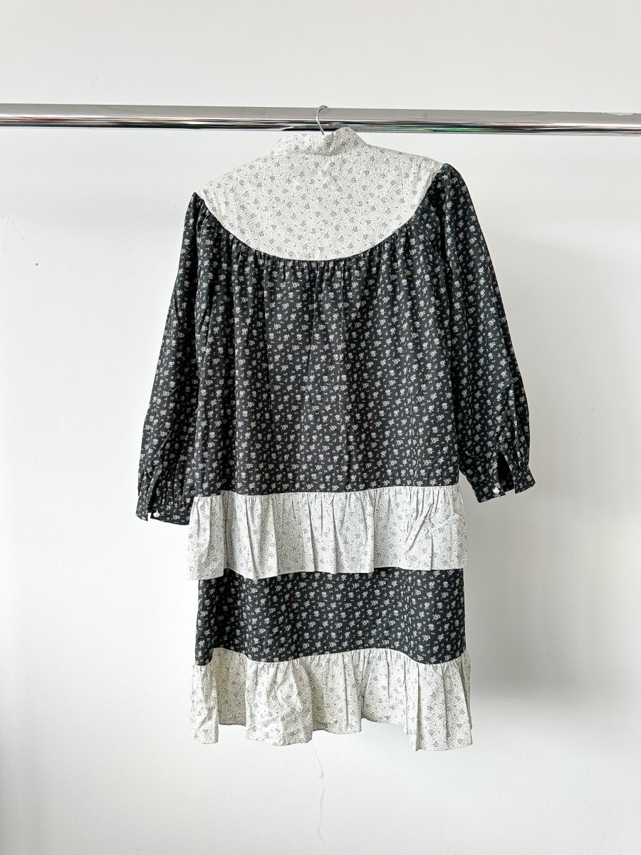 Batsheva Fifi Floral Ruffle Tiered Mini Dress - Imagen 8