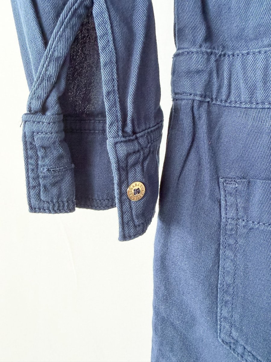 Melissa Odabash Honour Navy Blue Western Playsuit - Imagen 9