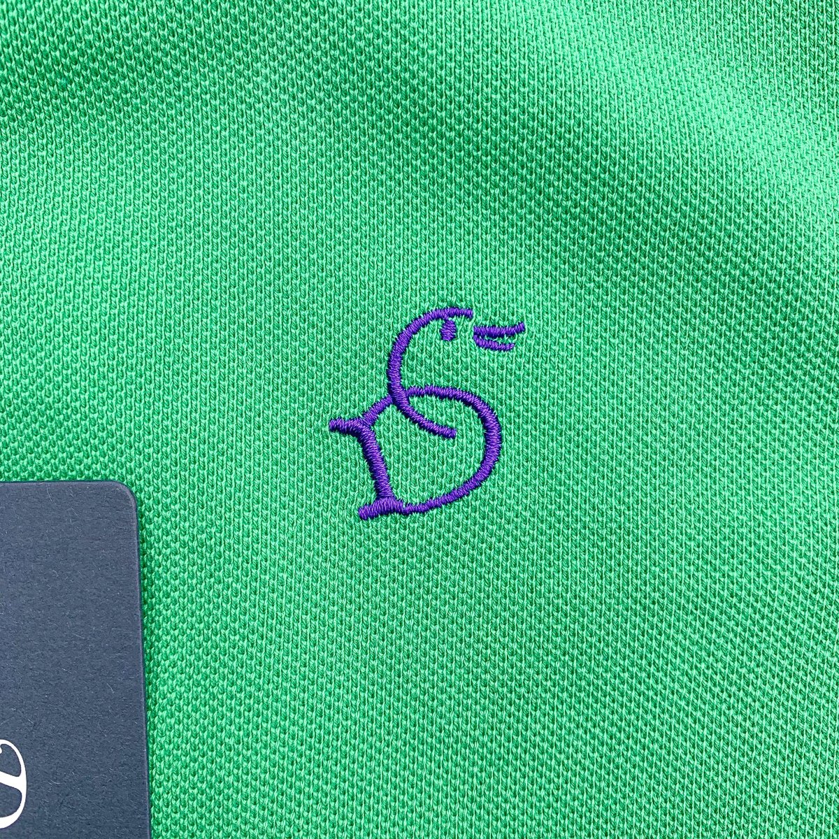 Drake's Green Polo Shirt With Duck Logo Embroidered Cotton Piqué - Imagen 5