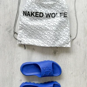 NAKED WOLFE Cobalt Blue Tommy Waterproof Sandals Slide