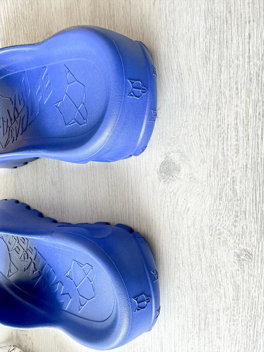 NAKED WOLFE Cobalt Blue Tommy Waterproof Sandals Slide - Imagen 4