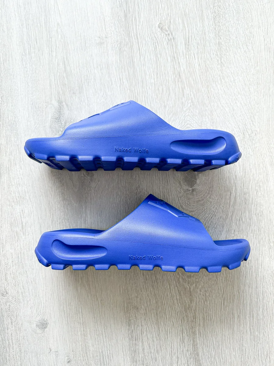NAKED WOLFE Cobalt Blue Tommy Waterproof Sandals Slide - Imagen 6