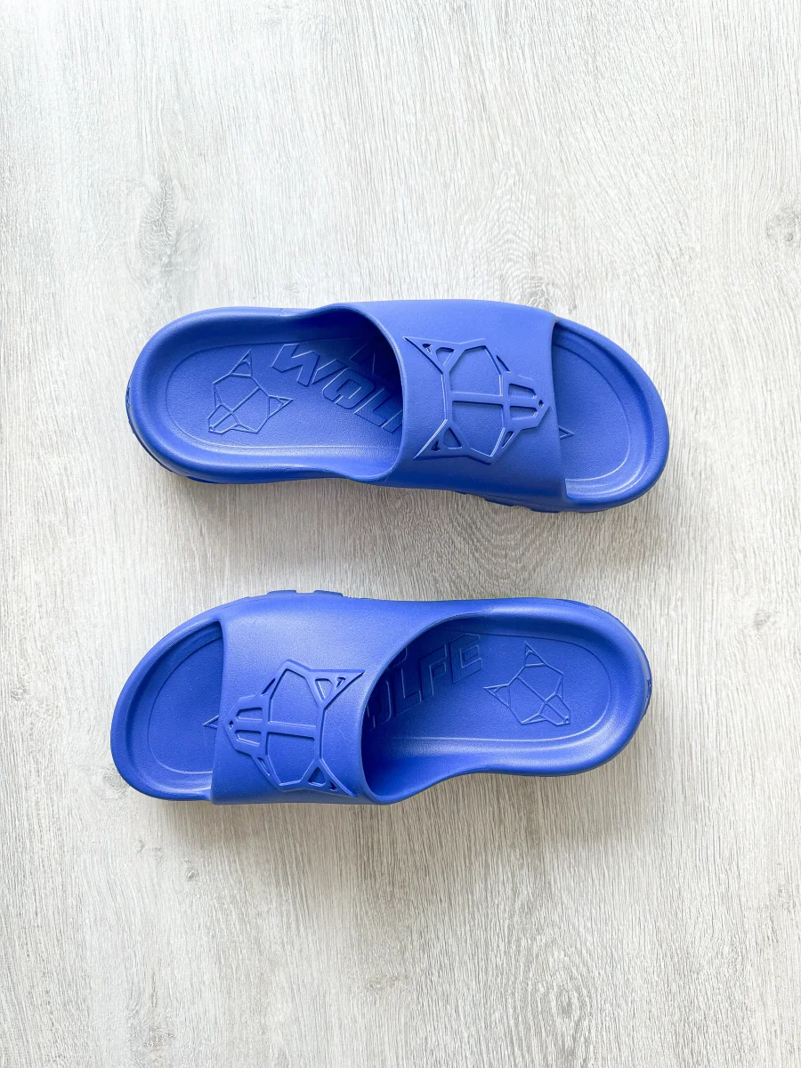 NAKED WOLFE Cobalt Blue Tommy Waterproof Sandals Slide - Imagen 8