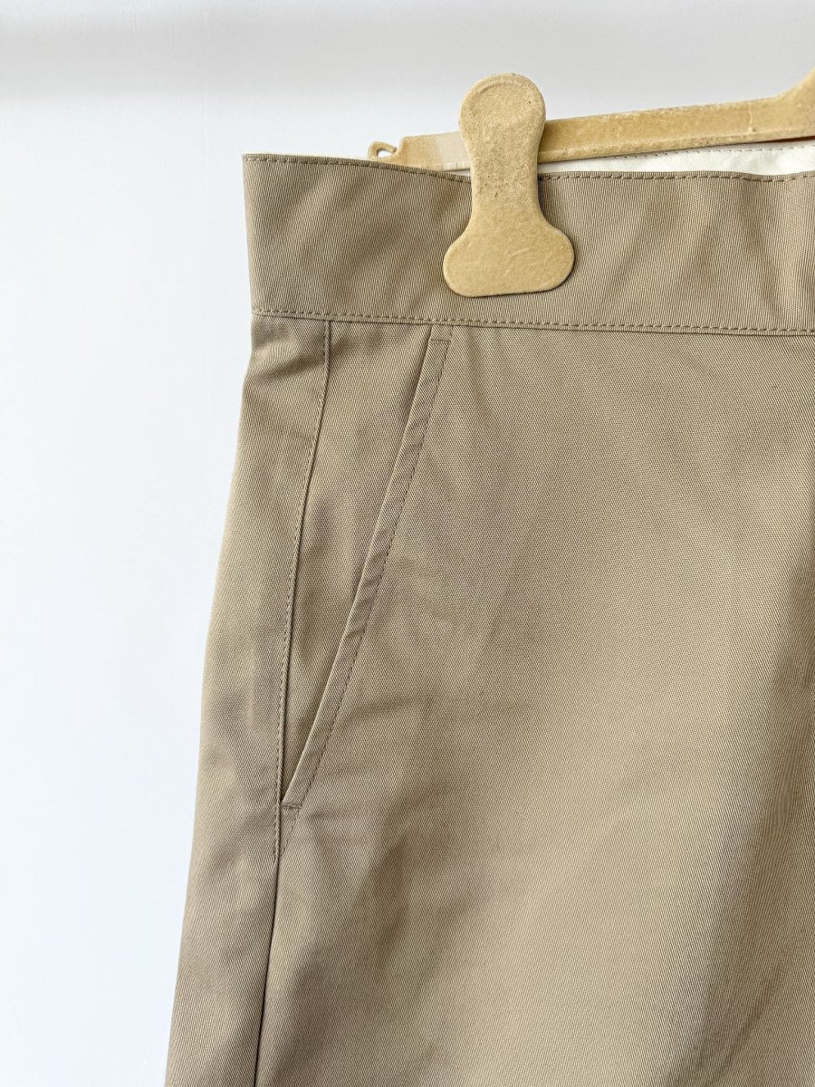 Palm Angels Beige Chino Cut Off Shorts - Imagen 4