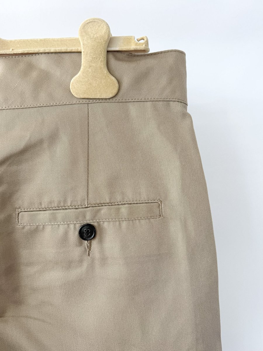 Palm Angels Beige Chino Cut Off Shorts - Imagen 5