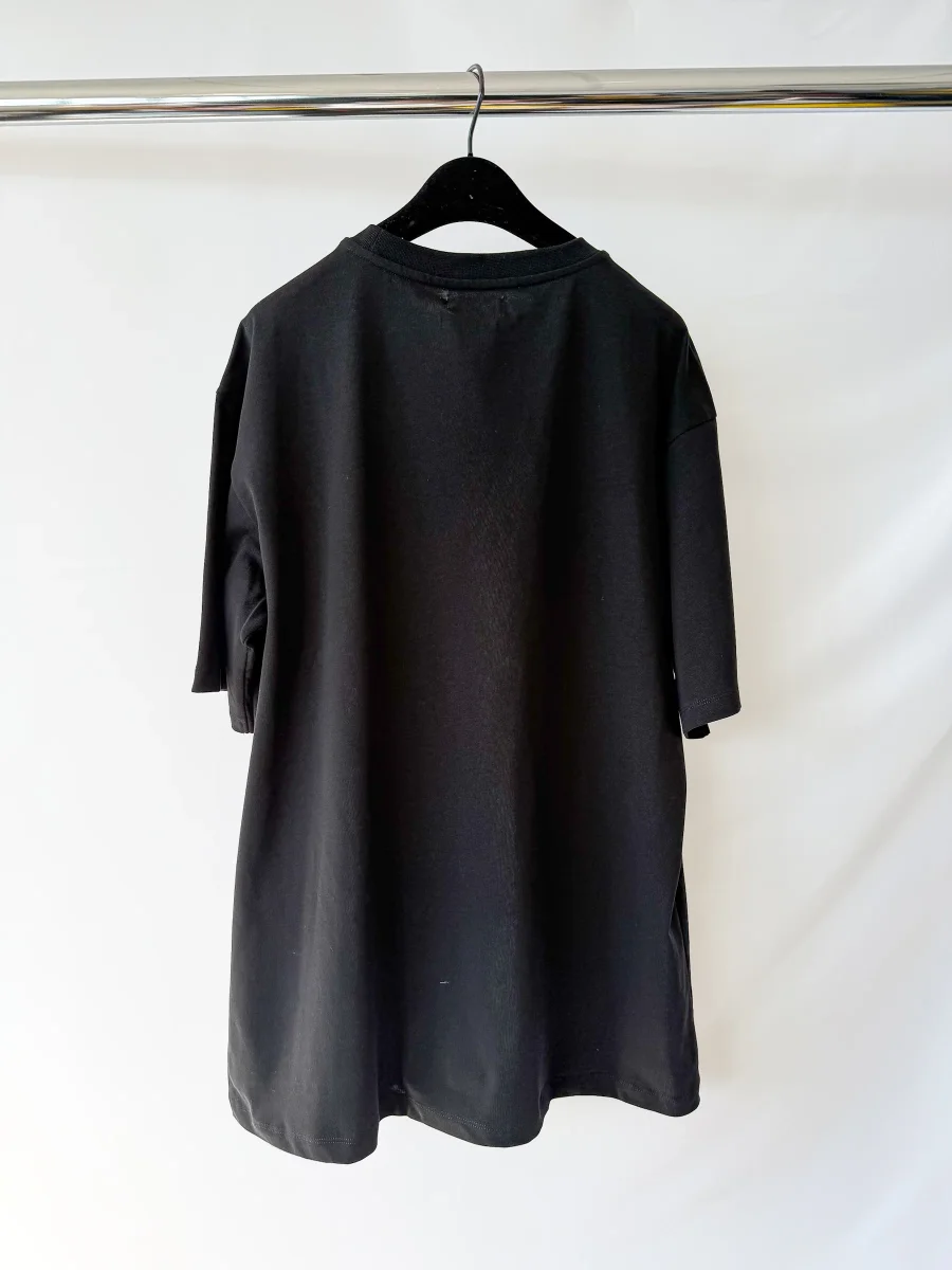 Late Checkout Black Room Service Tee Shirt - Imagen 3