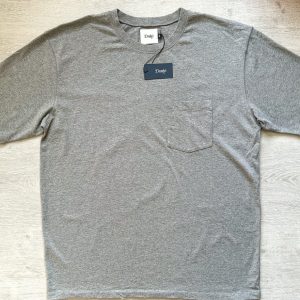 Drake's Grey Short Sleeve Chest Pocket Hiking Tee Shirt