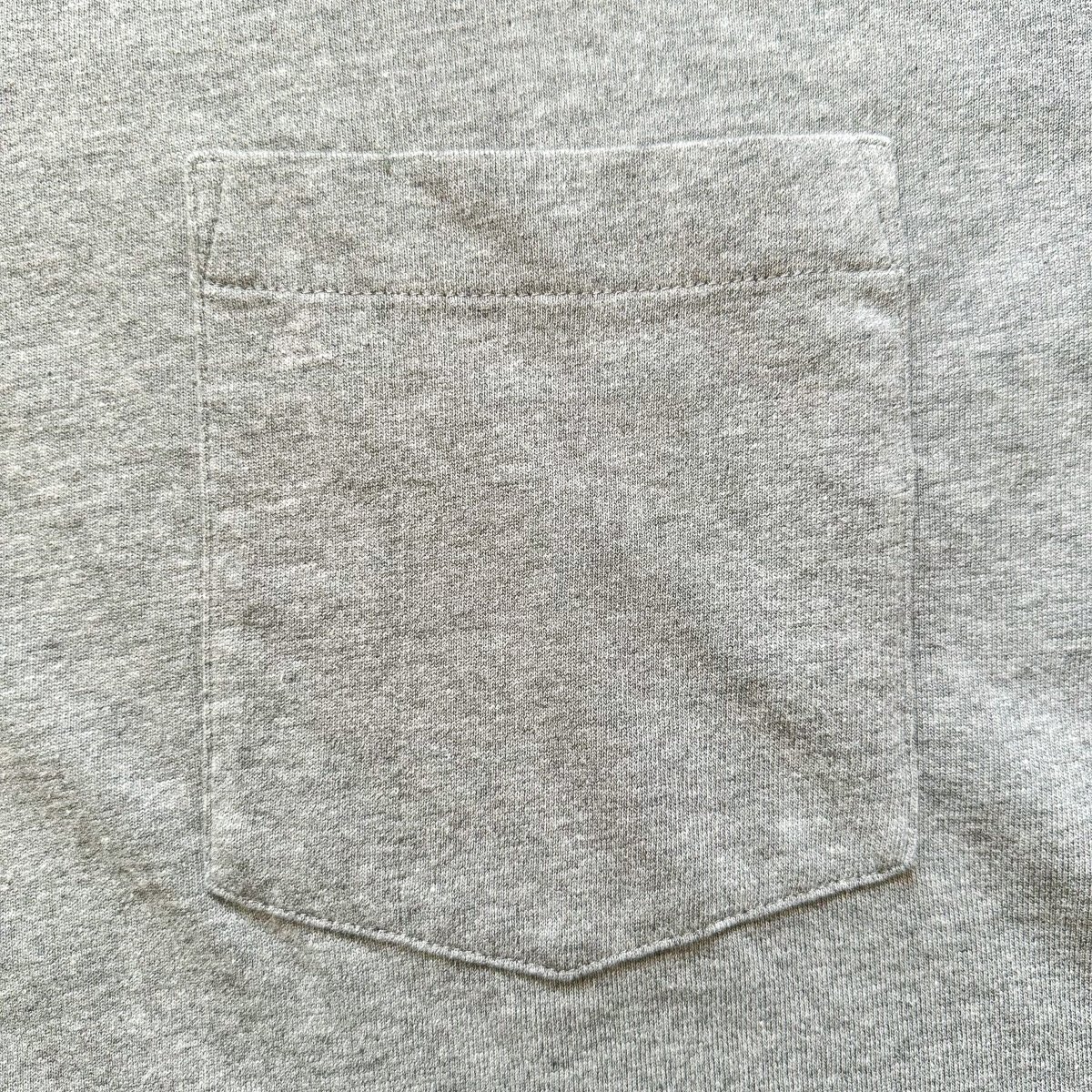 Drake's Grey Short Sleeve Chest Pocket Hiking Tee Shirt - Imagen 7