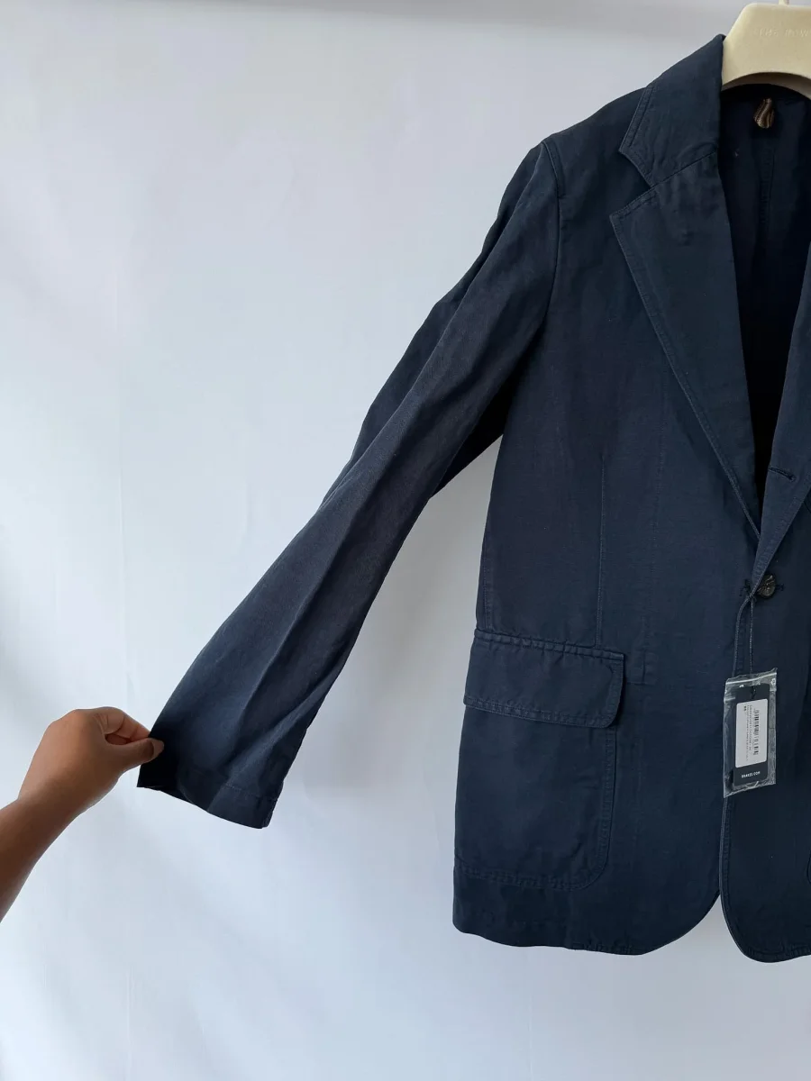 Drake's MK1 Cotton Linen Games Blazer Jacket - Imagen 7