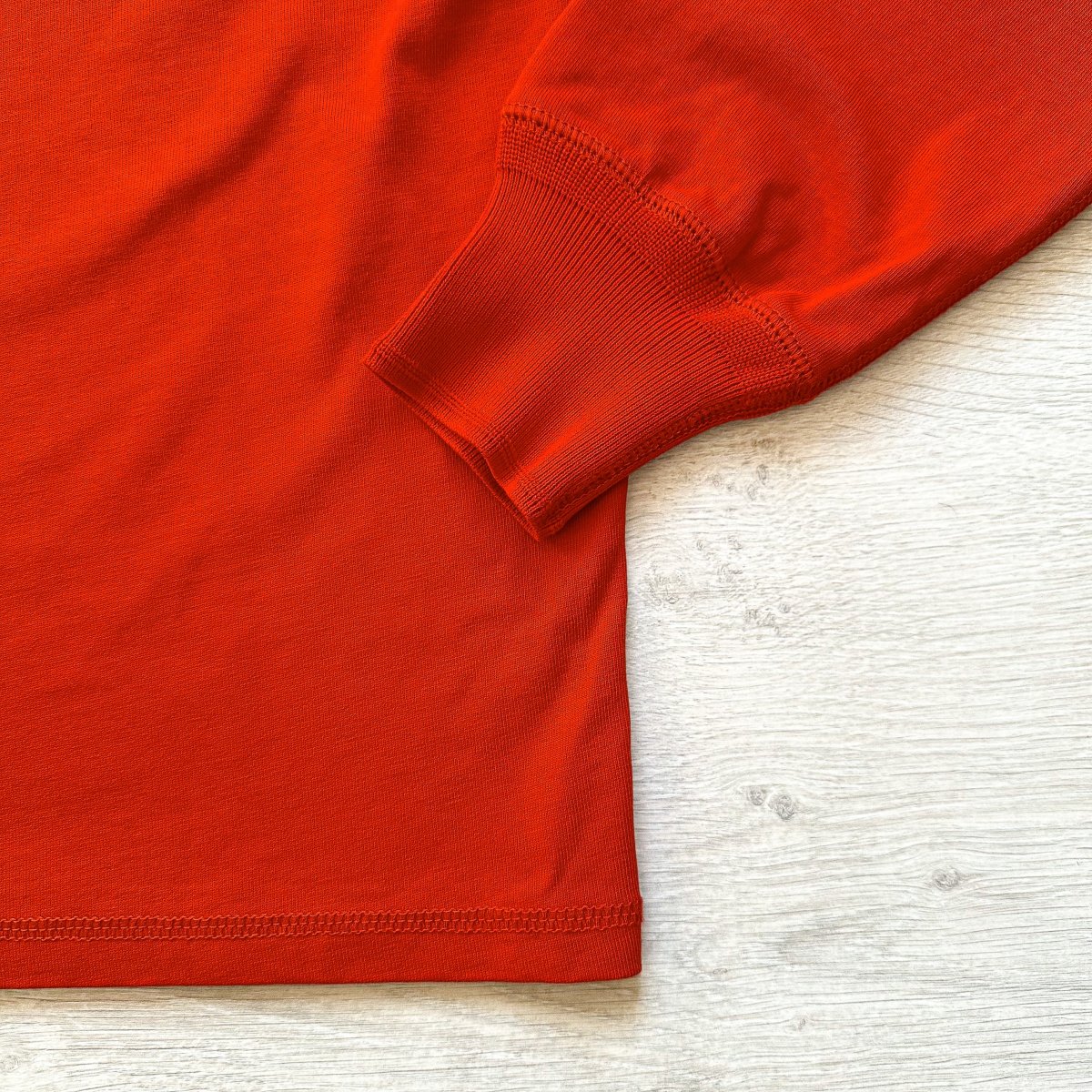 Drake's Red Long Sleeve Hiking Tee Shirt - Imagen 4