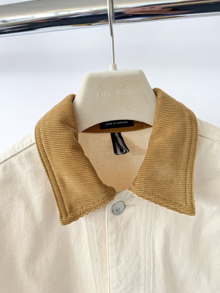 Drake's Western Chore Jacket Ecru - Imagen 5