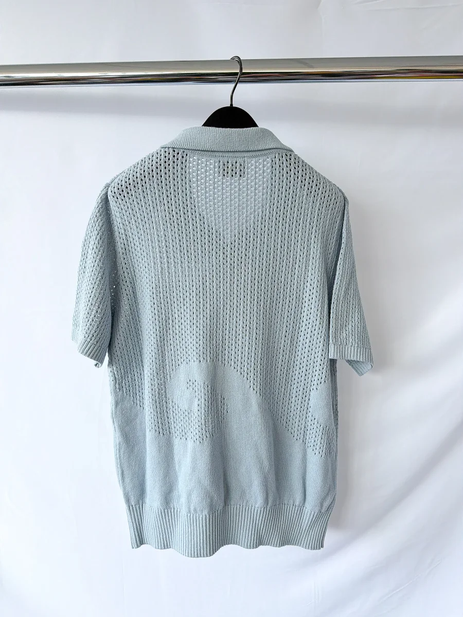 Che Ondas Short-Sleeves Cotton-Knit Polo Shirt - Imagen 8