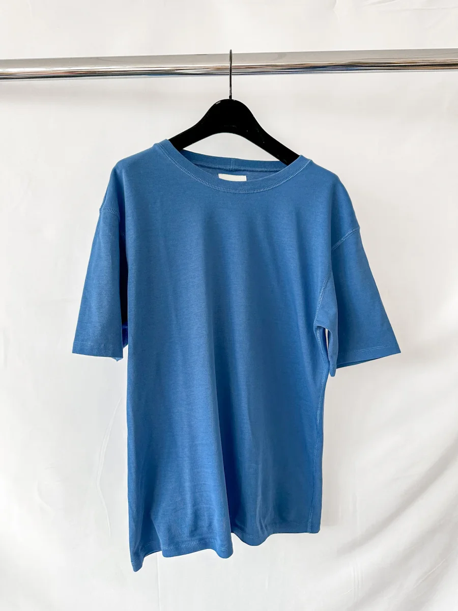 Drake's Dutch Blue Short Sleeve Hiking Tee Shirt