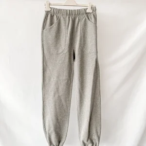 Drake's Grey D Flag Emblem Pocket Detail Cotton Jogger Bottoms