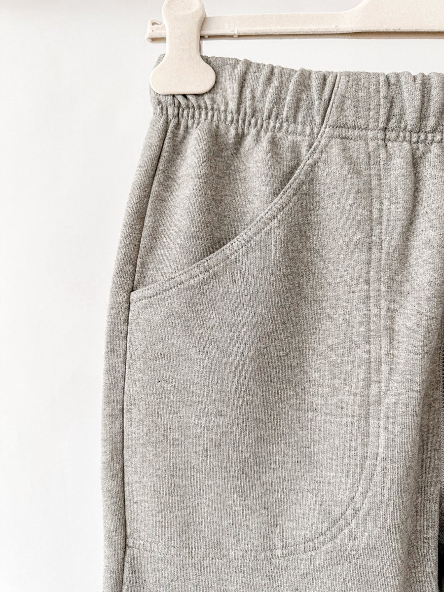 Drake's Grey D Flag Emblem Pocket Detail Cotton Jogger Bottoms - Imagen 4