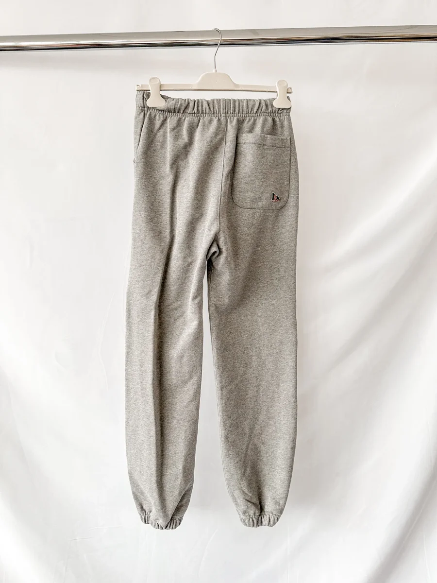 Drake's Grey D Flag Emblem Pocket Detail Cotton Jogger Bottoms - Imagen 3